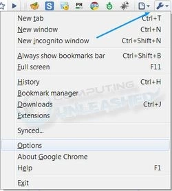 set chrome to default settings