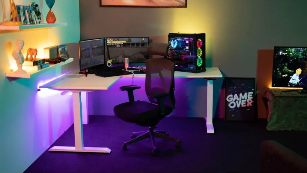 types of gaming desks