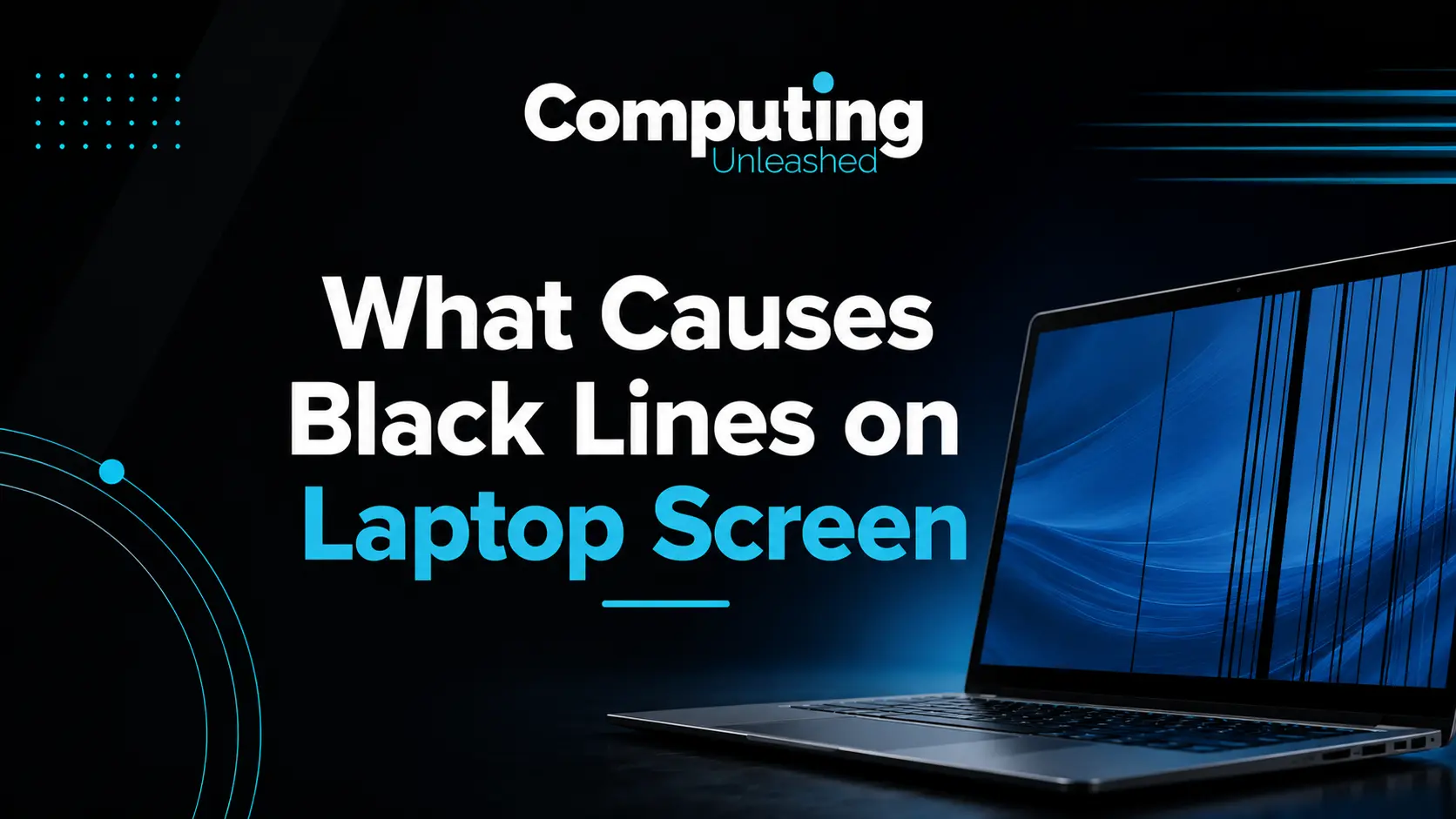 Black Lines on Laptop Screen