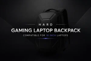 Hard Gaming Laptop Backpack Compatible for 18 Inch Laptops